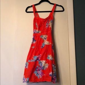 Orange/red dress